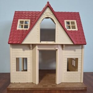 Calico Critters Red Roof Cozy Cottage Starter Home House Incomplete Set